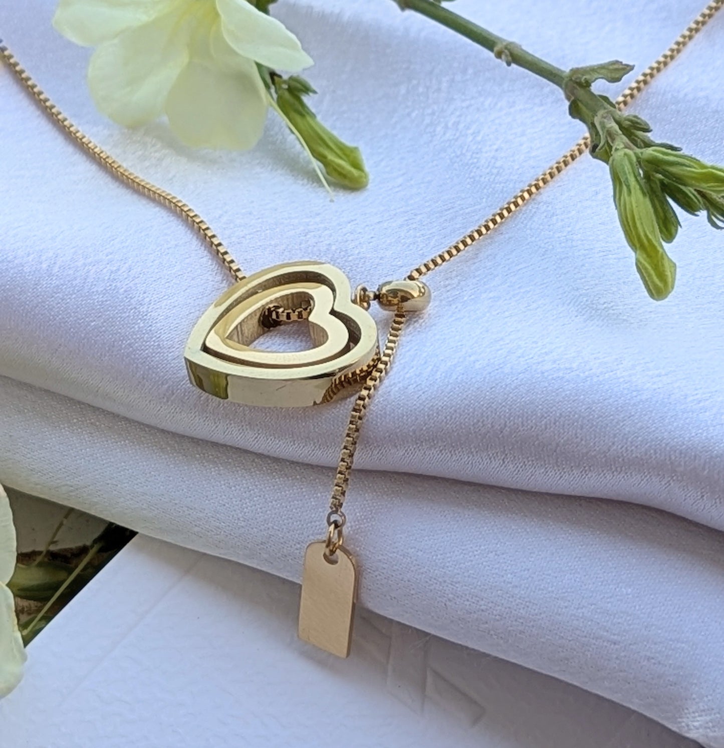 Golden Heart Necklace